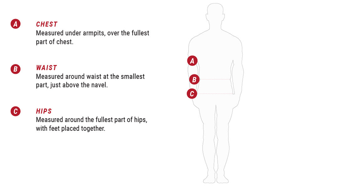 Icon Hood Sweat size chart